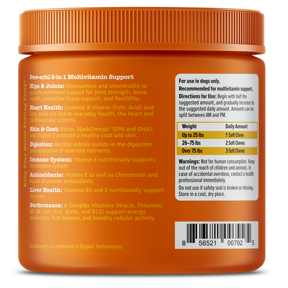 8-in-1 Multivitamin Bites for Dogs