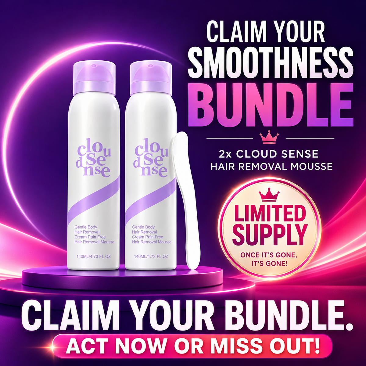 Pro Bikini Pain Free Hair Removal For Sensitive Skin-Ultra Smooth Skin in Minutes