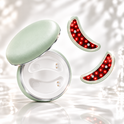 Pro LED Under-Eye Patches - Red Light Therapy & EMS Pulses